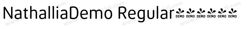 NathalliaDemo Regular字体转换